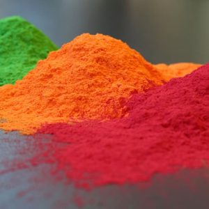 پودرهای رنگی حاوی کربنات کلسیم