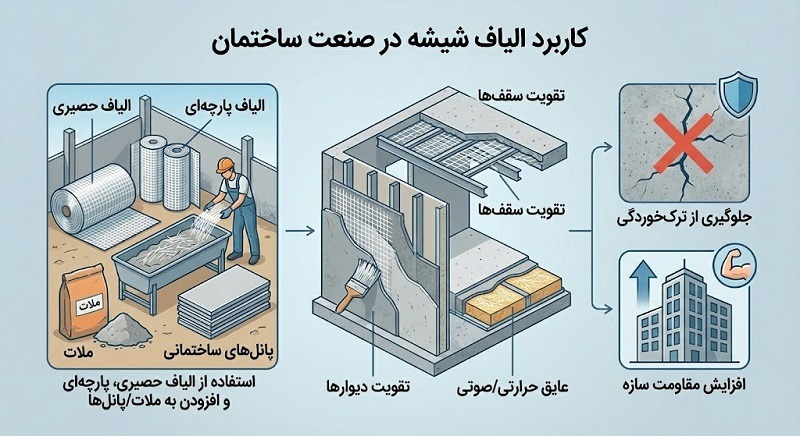 الیاف حصیری در صنعت ساختمان الیاف حصیری در صنعت ساختمان